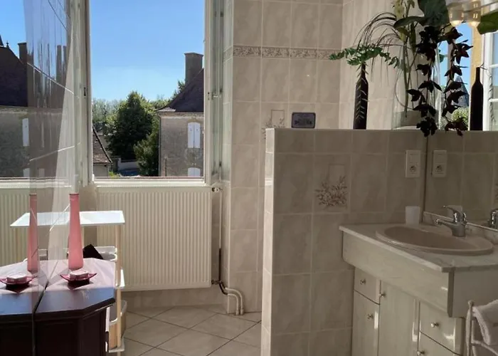 Belle Maison Bourbonnaise Du 18e Siecl Au Coeur D'un Village Pittoresque Avec Jardin - Fr-1-489-387 Сasa de vacaciones *